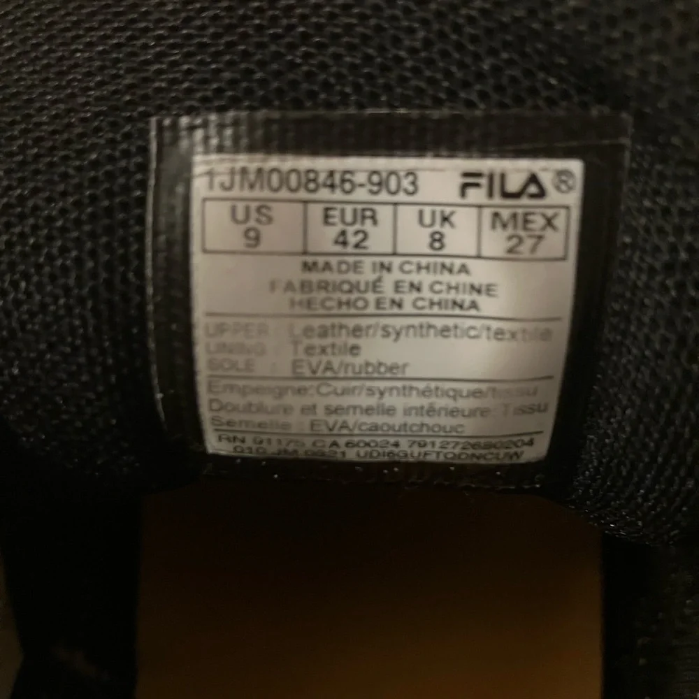 Fila Mens Travail 2 Brown trail running shoes - Picture 9 of 9